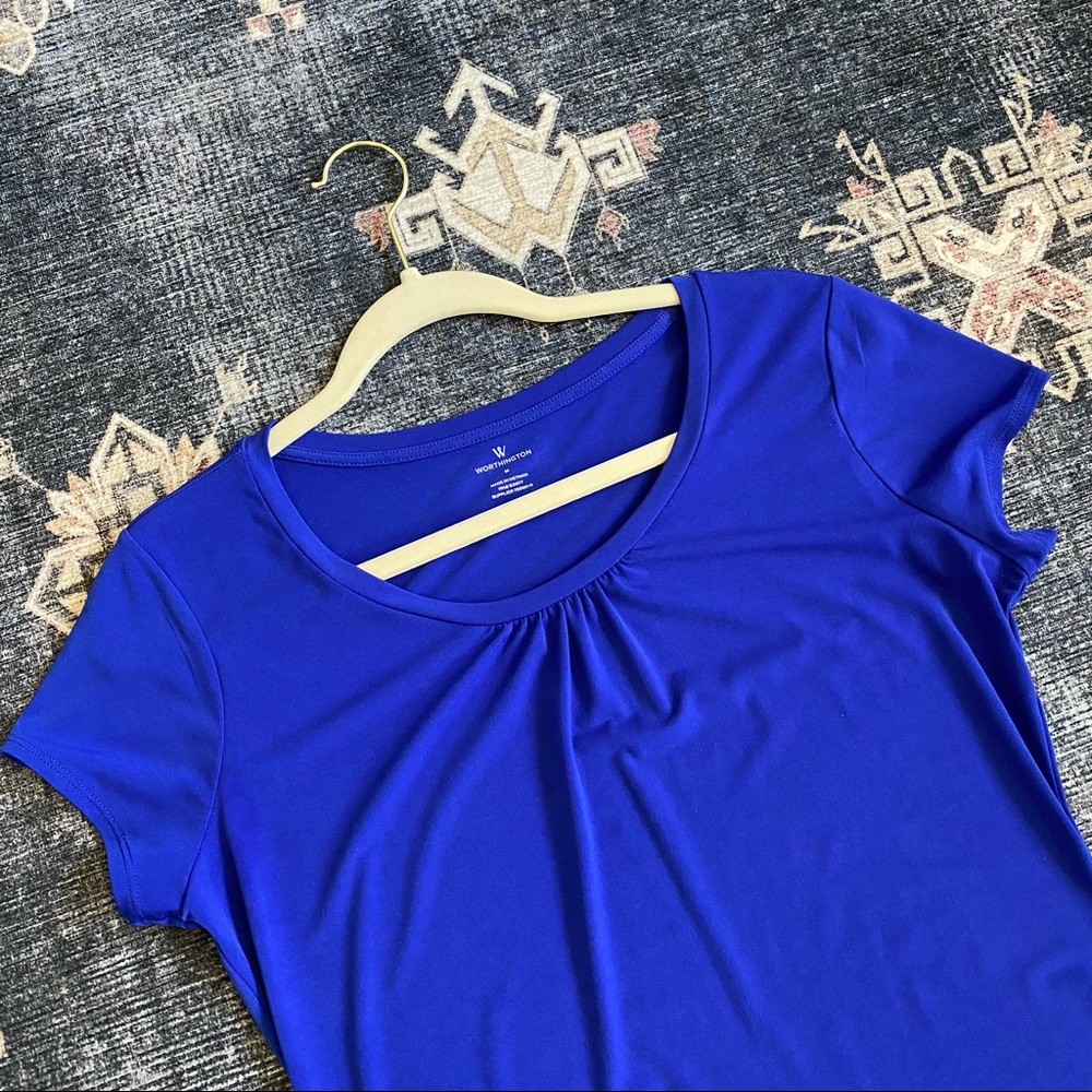 Royal Blue Top